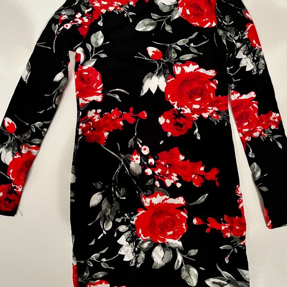 Floral Dress - (Has Some Give / new / Small Size) (free w/purchase) - Picture 4 of 13